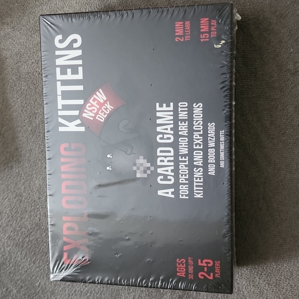 New in box Exploding Kittens game